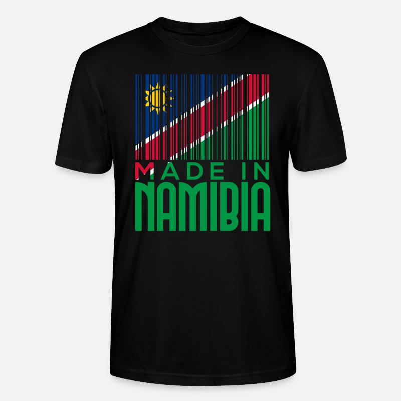 Namibia - Stanley/Stella Unisex Bio-T-Shirt CRAFTER - Schwarz