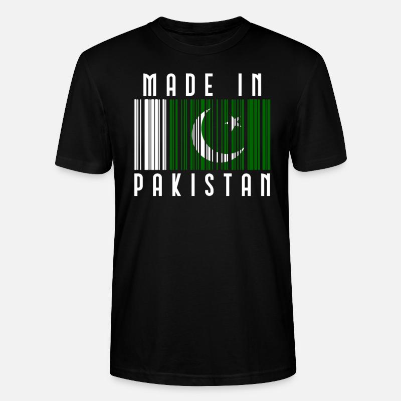 Pakistan - Stanley/Stella Unisex Bio-T-Shirt CRAFTER - Schwarz