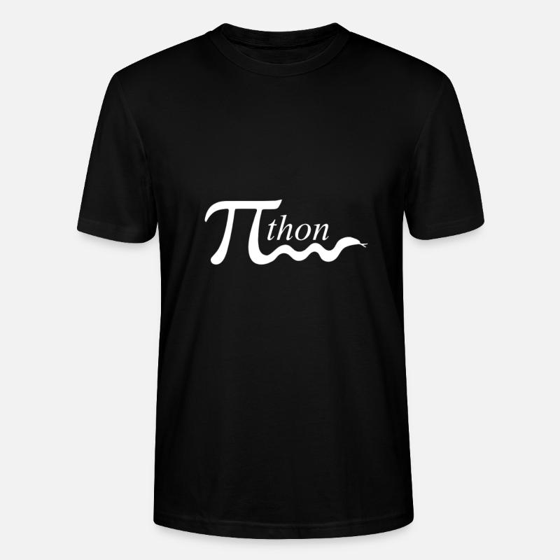 pi python mathewitz - Stanley/Stella Unisex Bio-T-Shirt CRAFTER - Schwarz