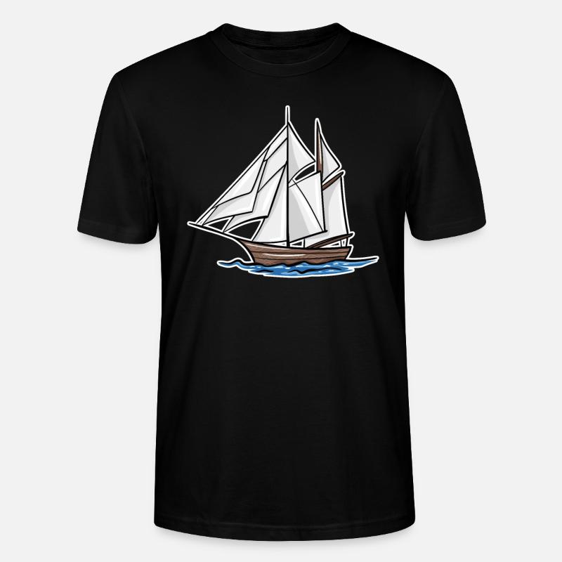 Boot - Stanley/Stella Unisex Bio-T-Shirt CRAFTER - Schwarz