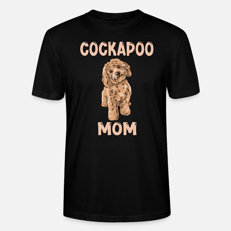 Cockapoo Mom - Stanley/Stella Unisex Bio-T-Shirt CRAFTER - Schwarz