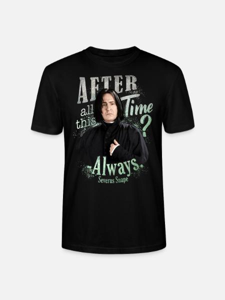 Harry Potter Serverus Snape Always. - Stanley/Stella Unisex Bio-T-Shirt CRAFTER - Schwarz