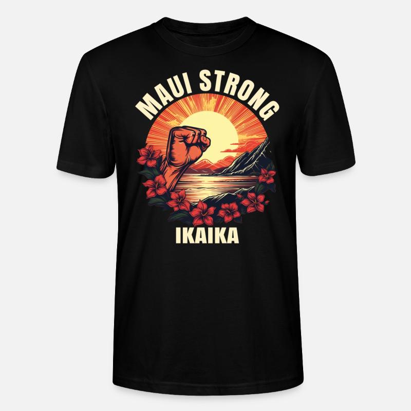 Maui Stark Ikaika Hawaii Stark - Stanley/Stella Unisex Bio-T-Shirt CRAFTER - Schwarz