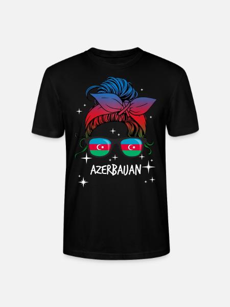 Azerbaïdjan - T-shirt bio CRAFTER Stanley Stella Unisexe - noir