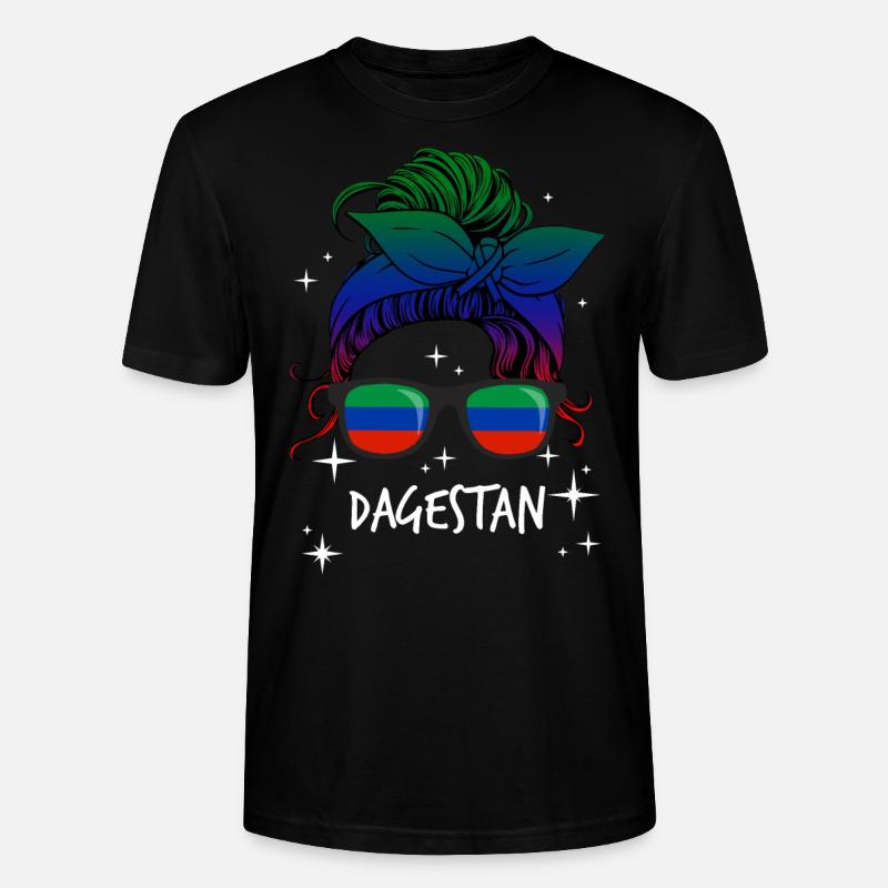 Dagestan - Stanley/Stella Unisex Bio-T-Shirt CRAFTER - Schwarz