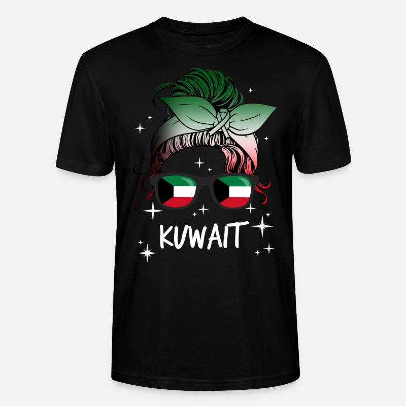 Kuwait - Stanley/Stella Unisex Bio-T-Shirt CRAFTER - Schwarz