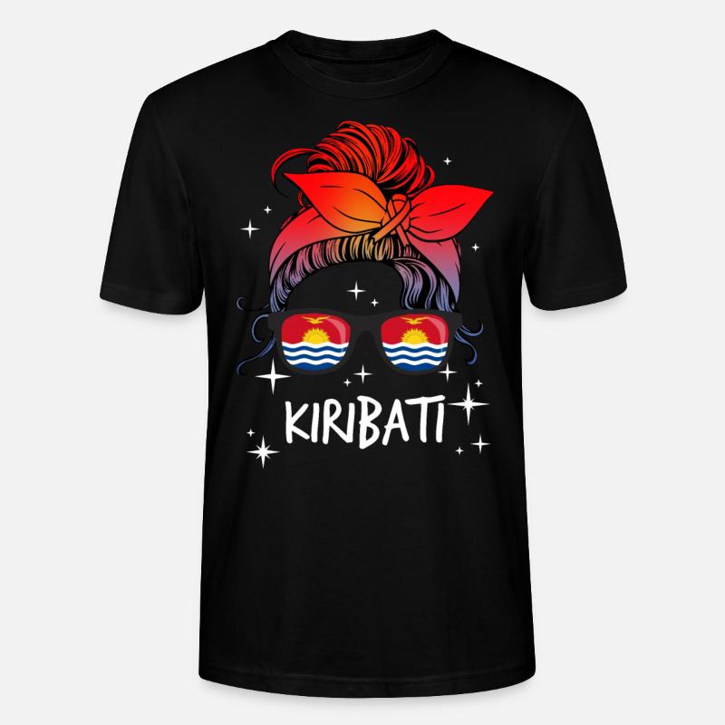 Kiribati - Stanley/Stella Unisex Bio-T-Shirt CRAFTER - Schwarz