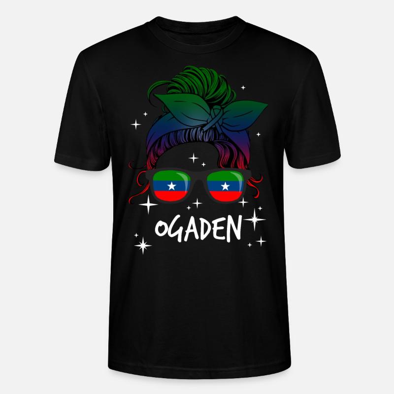 Ogaden - T-shirt bio CRAFTER Stanley Stella Unisexe - noir