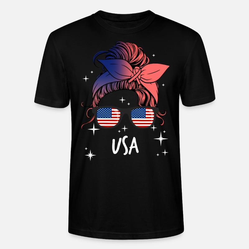 USA - Stanley/Stella Unisex Bio-T-Shirt CRAFTER - Schwarz