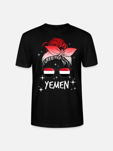 Yemen - Stanley/Stella CRAFTER Unisex Organic T-Shirt - black