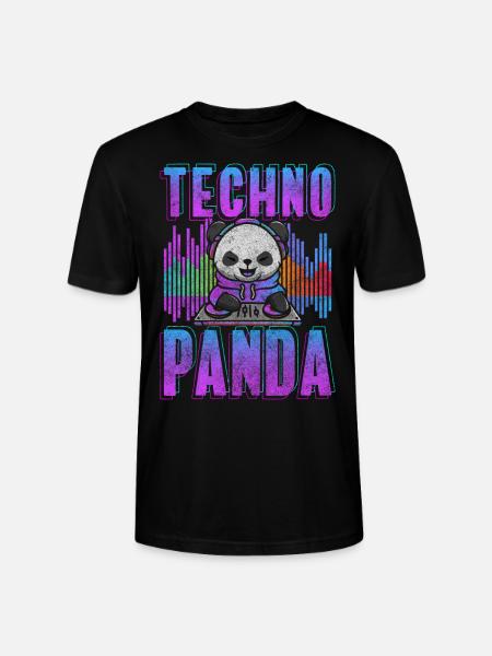 Rave Minimal Jumpstyle - Stanley/Stella CRAFTER Unisex Organic T-Shirt - black