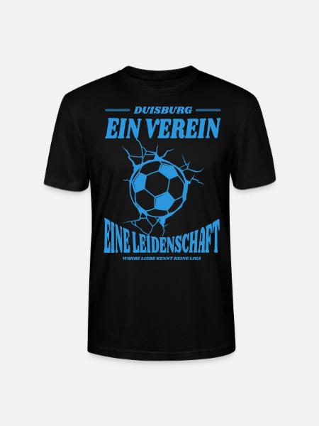 Duisburg Fußball Fan Geschenk - Stanley/Stella Unisex Bio-T-Shirt CRAFTER - Schwarz