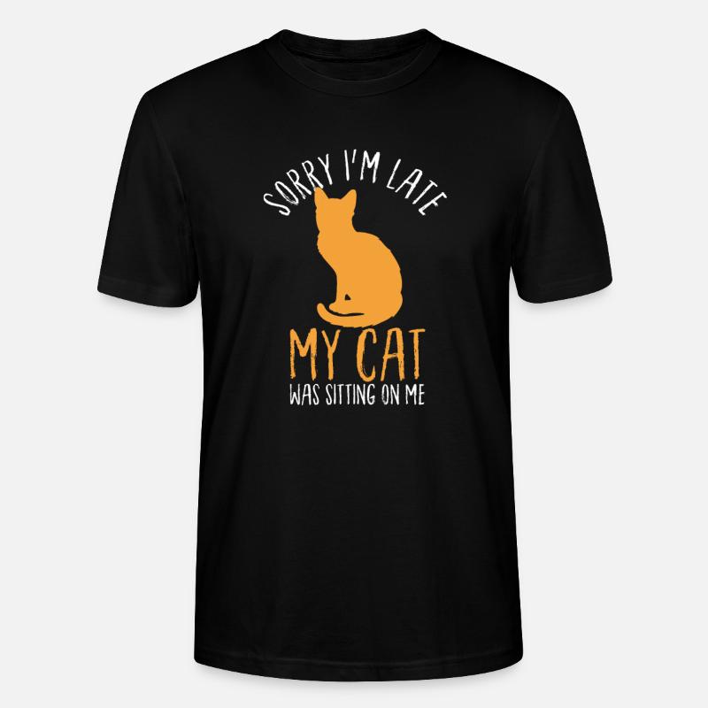 Chat - T-shirt bio CRAFTER Stanley Stella Unisexe - noir