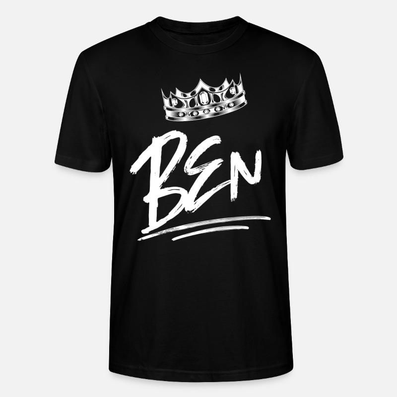 Ben - Stanley/Stella Unisex Bio-T-Shirt CRAFTER - Schwarz