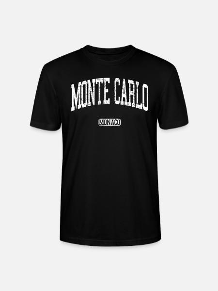Monte Carlo - Stanley/Stella Unisex Bio-T-Shirt CRAFTER - Schwarz