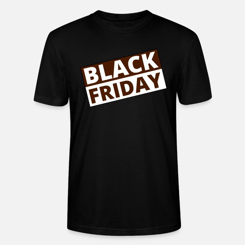 black Friday - T-shirt bio CRAFTER Stanley Stella Unisexe - noir