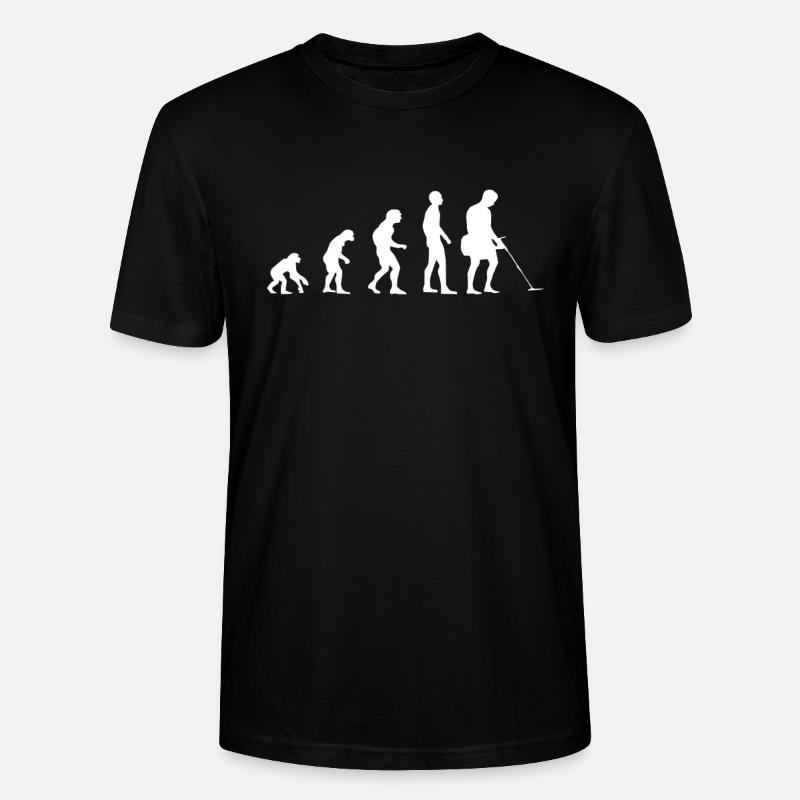 Sondeln Evolution - Stanley/Stella Unisex Bio-T-Shirt CRAFTER - Schwarz