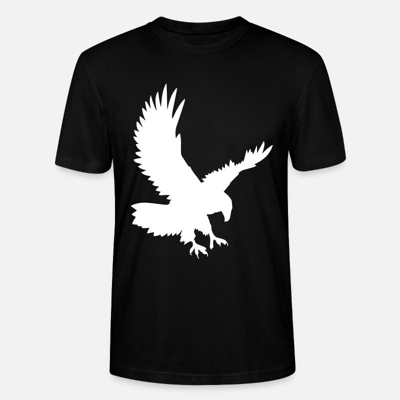 Les Eagles à l’attaque - T-shirt bio CRAFTER Stanley Stella Unisexe - noir