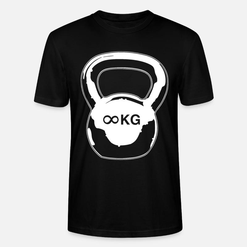 Kettlebell - Stanley/Stella Unisex Bio-T-Shirt CRAFTER - Schwarz