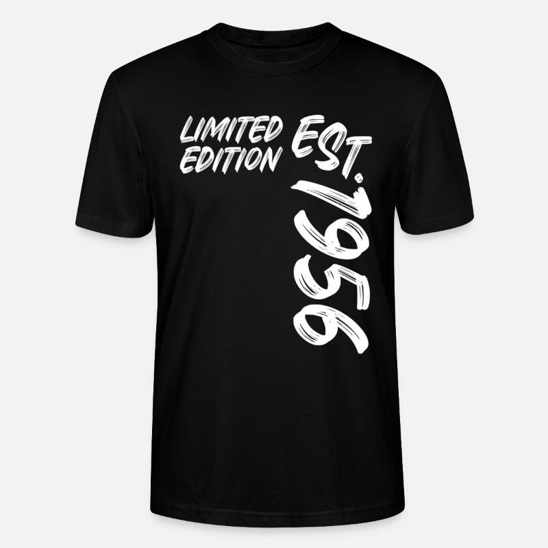 Édition limitée Est. 1956 - T-shirt bio CRAFTER Stanley Stella Unisexe - noir