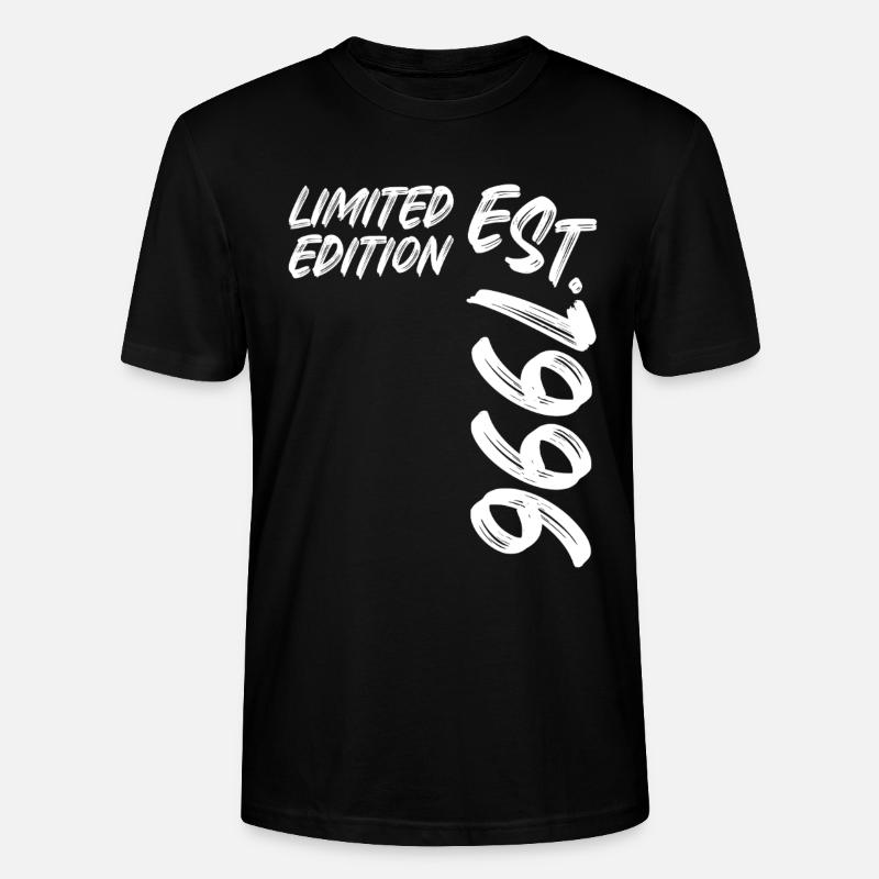 Édition limitée Est. 1996 - T-shirt bio CRAFTER Stanley Stella Unisexe - noir