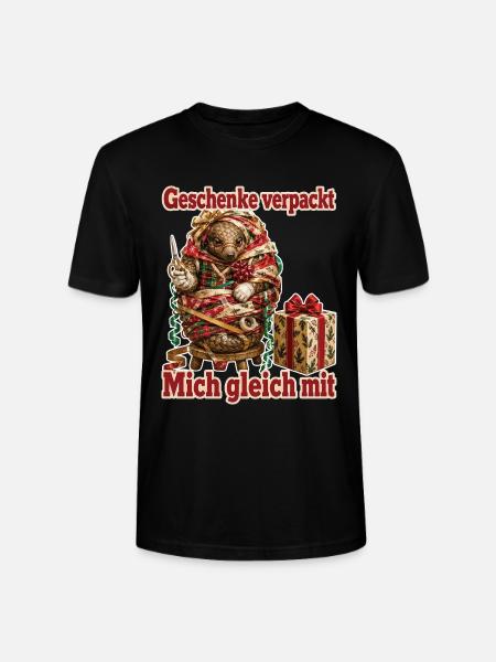 Mich gleich mit verpackt - Stanley/Stella Unisex Bio-T-Shirt CRAFTER - Schwarz