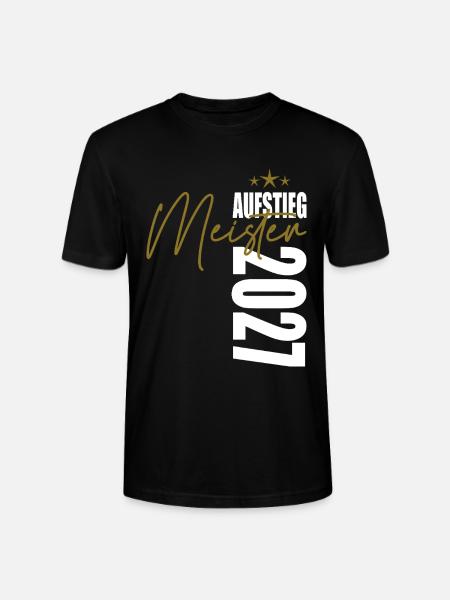 Meister 2027 - Stanley/Stella Unisex Bio-T-Shirt CRAFTER - Schwarz