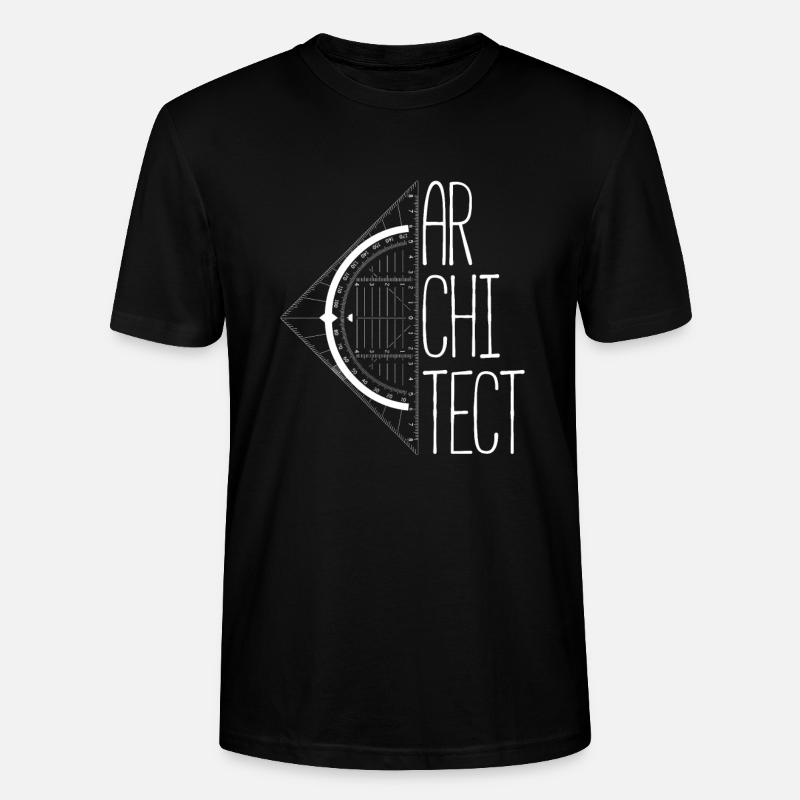 Architecte architecte architecte - T-shirt bio CRAFTER Stanley Stella Unisexe - noir