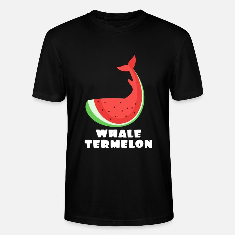 melon d'eau - T-shirt bio CRAFTER Stanley Stella Unisexe - noir