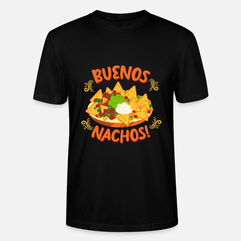Buenos Nachos Mexico Essen - Stanley/Stella Unisex Bio-T-Shirt CRAFTER - Schwarz