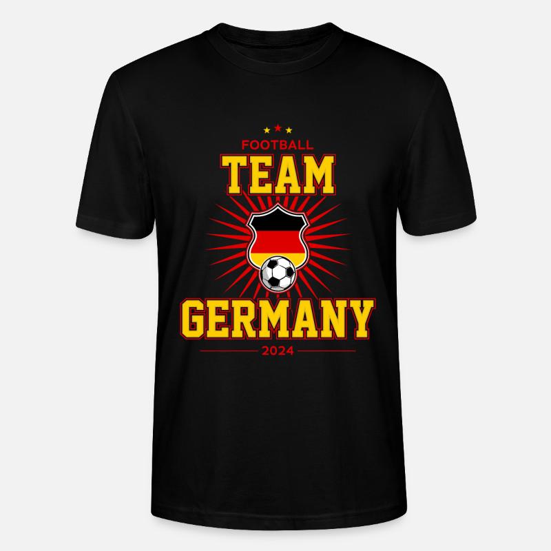 Team Germany - Stanley/Stella CRAFTER Unisex Organic T-Shirt - black