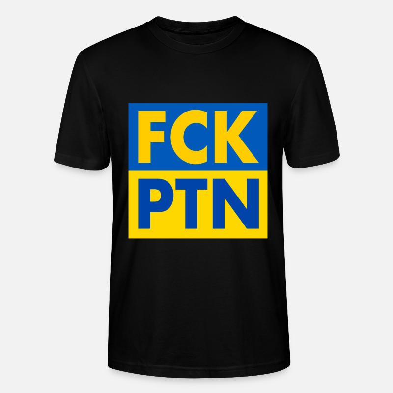 Fck ptn - Stanley/Stella Unisex Bio-T-Shirt CRAFTER - Schwarz