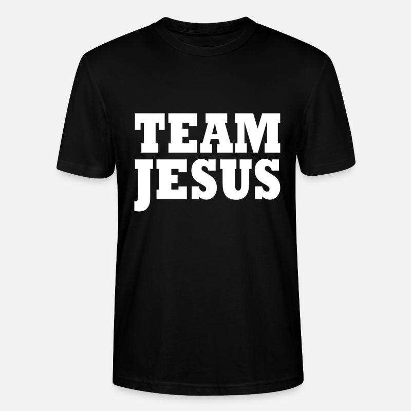 Team jesus - Stanley/Stella Unisex Bio-T-Shirt CRAFTER - Schwarz