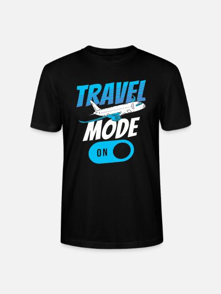 Mode de déplacement - T-shirt bio CRAFTER Stanley Stella Unisexe - noir
