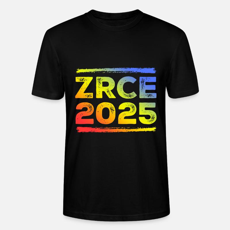 Zrce 2025 Bunt - Stanley/Stella Unisex Bio-T-Shirt CRAFTER - Schwarz