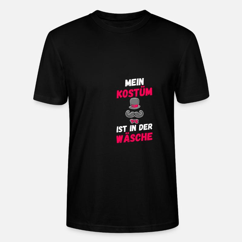 Costume de carnaval Carnaval - T-shirt bio CRAFTER Stanley Stella Unisexe - noir