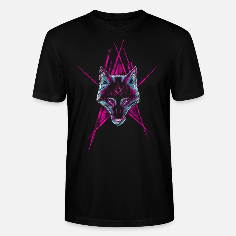 Wolf Start - T-shirt bio CRAFTER Stanley Stella Unisexe - noir