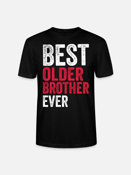 best older brother - Stanley/Stella CRAFTER Unisex Organic T-Shirt - black