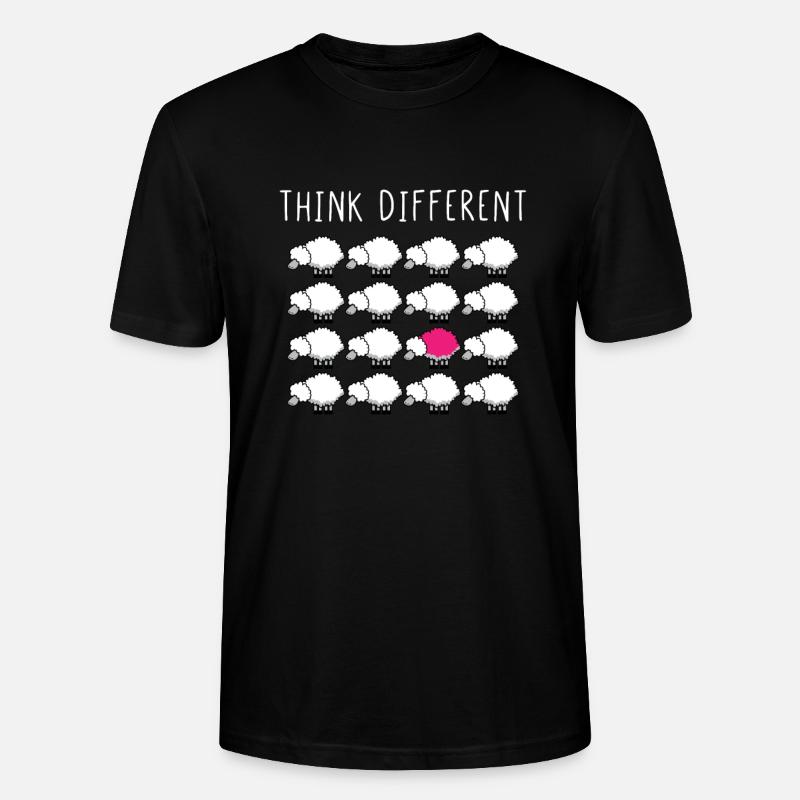 Think Different - Stanley/Stella Unisex Bio-T-Shirt CRAFTER - Schwarz