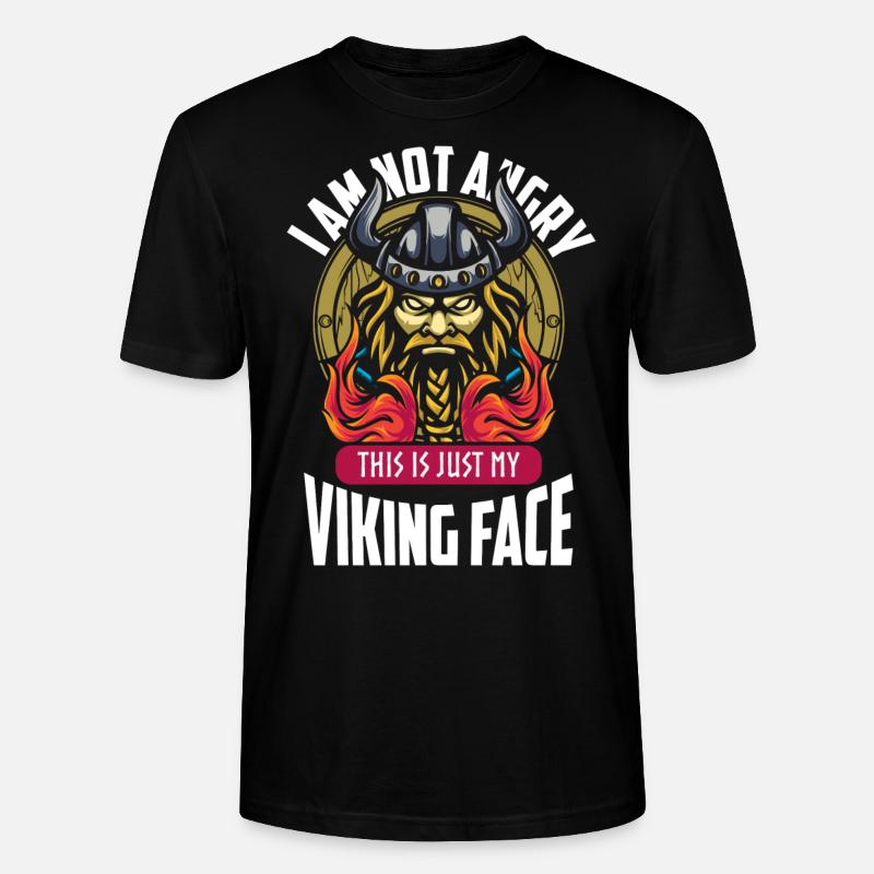 Valhalla Thor Krieger - T-shirt bio CRAFTER Stanley Stella Unisexe - noir