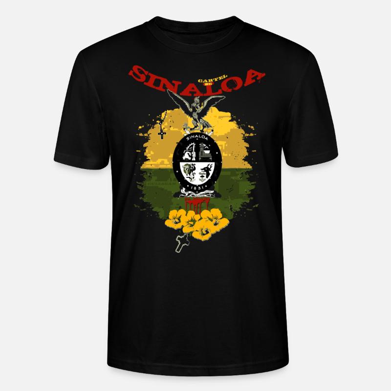Sinaloa Mexico - Stanley/Stella Unisex Bio-T-Shirt CRAFTER - Schwarz