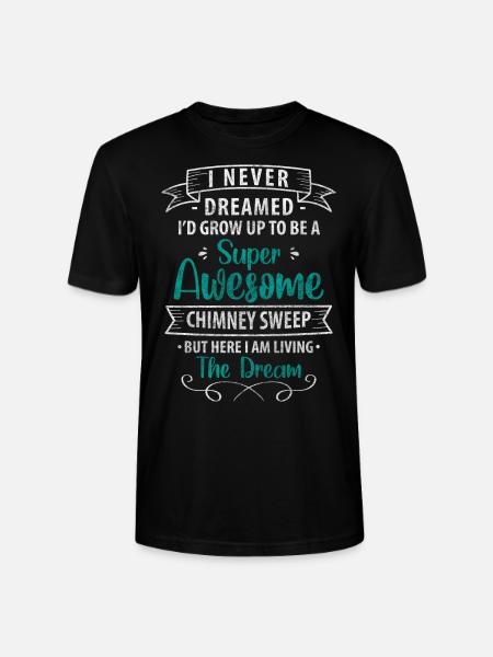 Kaminfeger Neujahr - Stanley/Stella Unisex Bio-T-Shirt CRAFTER - Schwarz
