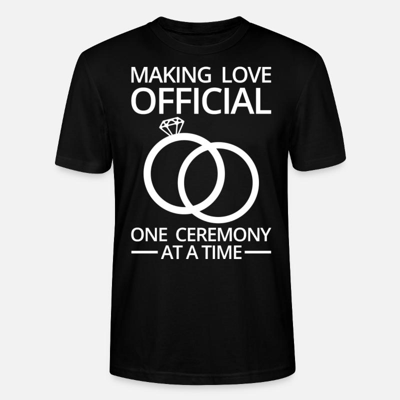Trauungsleiter - Stanley/Stella Unisex Bio-T-Shirt CRAFTER - Schwarz