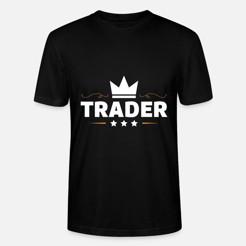 Trader Beruf - Stanley/Stella Unisex Bio-T-Shirt CRAFTER - Schwarz
