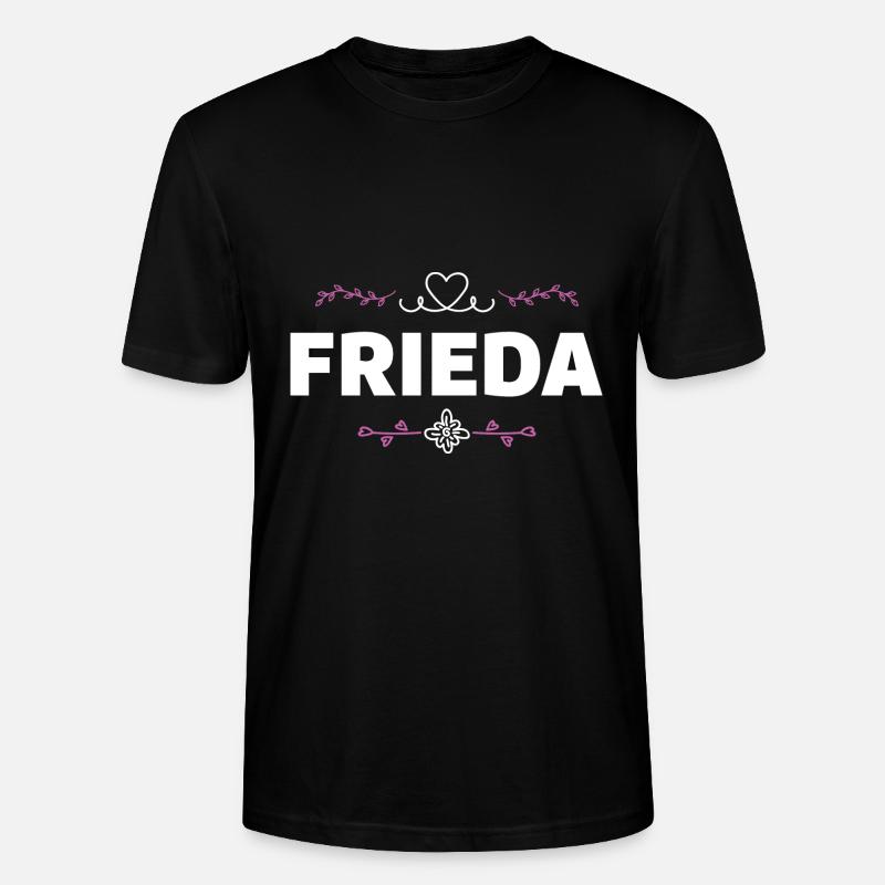 Frieda - T-shirt bio CRAFTER Stanley Stella Unisexe - noir