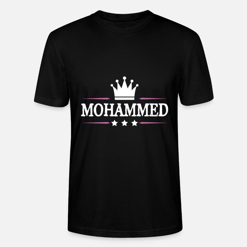 Mohammed - Stanley/Stella Unisex Bio-T-Shirt CRAFTER - Schwarz