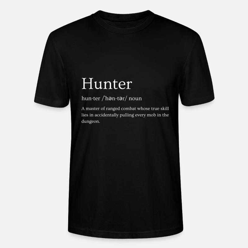 Jäger - Stanley/Stella Unisex Bio-T-Shirt CRAFTER - Schwarz