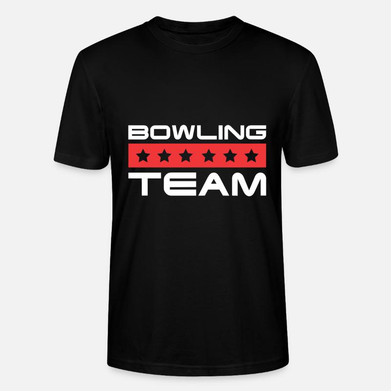 Bowling Crew - Stanley/Stella Unisex Bio-T-Shirt CRAFTER - Schwarz