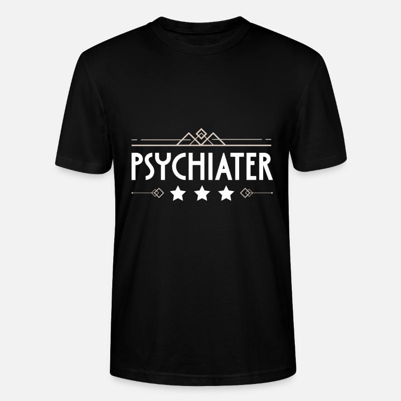 Psychiater Beruf - Stanley/Stella Unisex Bio-T-Shirt CRAFTER - Schwarz