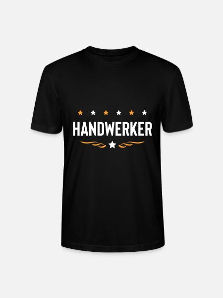 Handwerker Beruf - Stanley/Stella Unisex Bio-T-Shirt CRAFTER - Schwarz